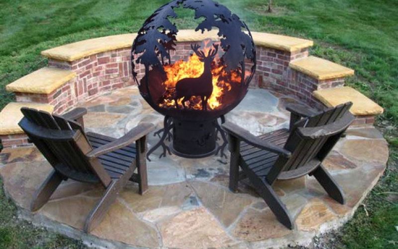 Сфера для костра ТАЕЖНЫЙ ЛОСЬ