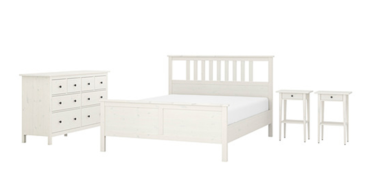 Спальня Hemnes Хемнэс Икеа комод с 3 ящиками hemnes хемнэс икеа