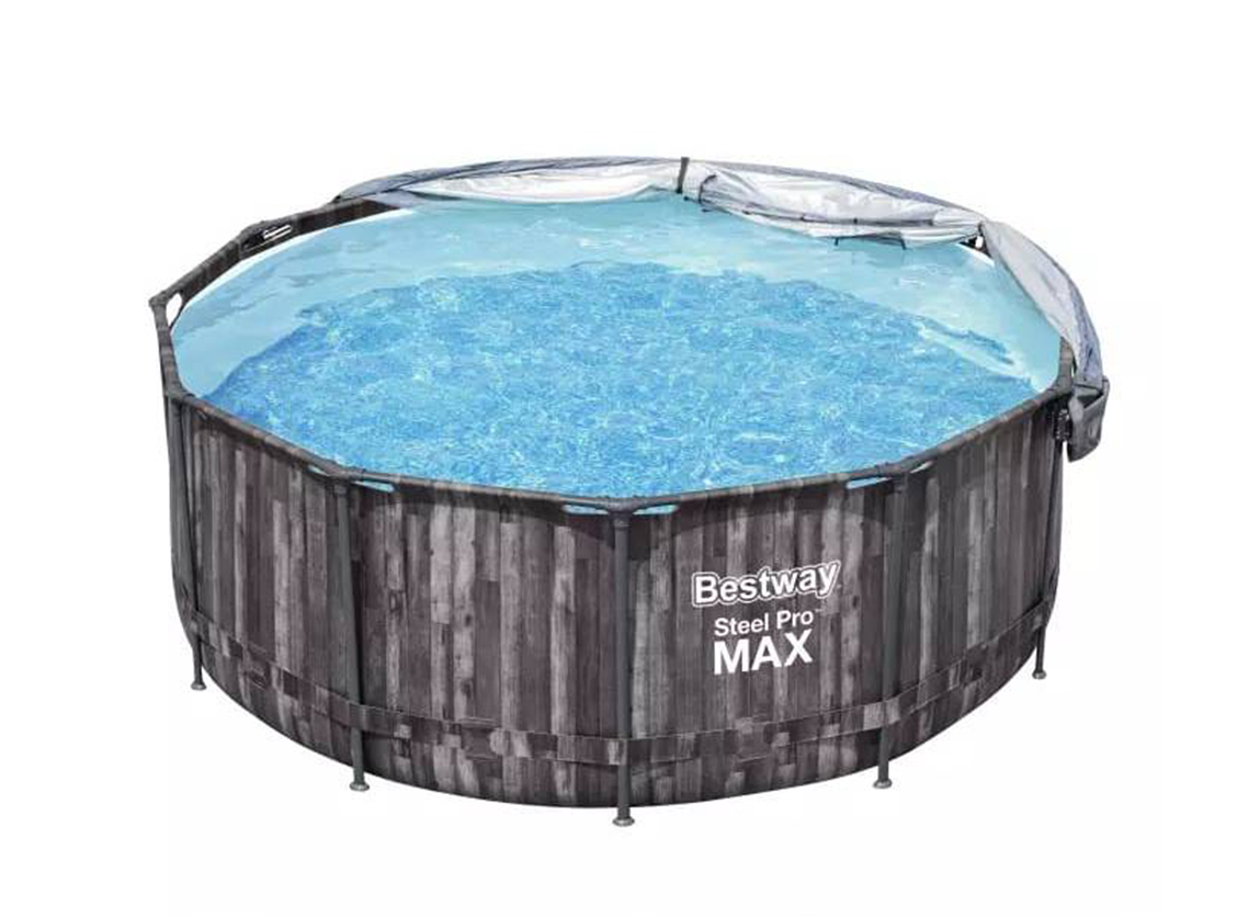 Каркасный бассейн Steel Pro Max Bestway 366х122 см каркасный прямоугольный бассейн intex 300х200х75 см