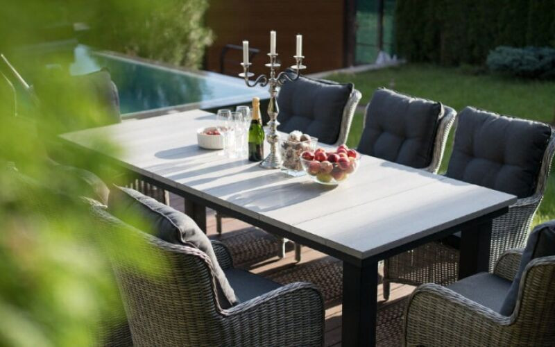 Обеденная группа Парклэнд Бергамо 6 Besta Fiesta