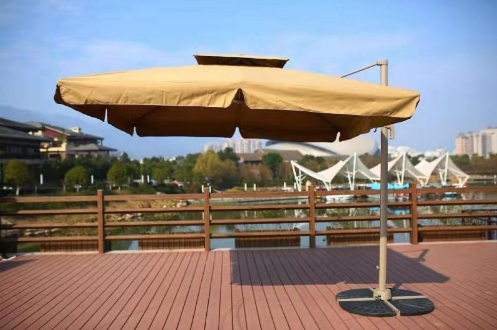  Зонт для кафе AFM-250SDB-Dark Beige Афина