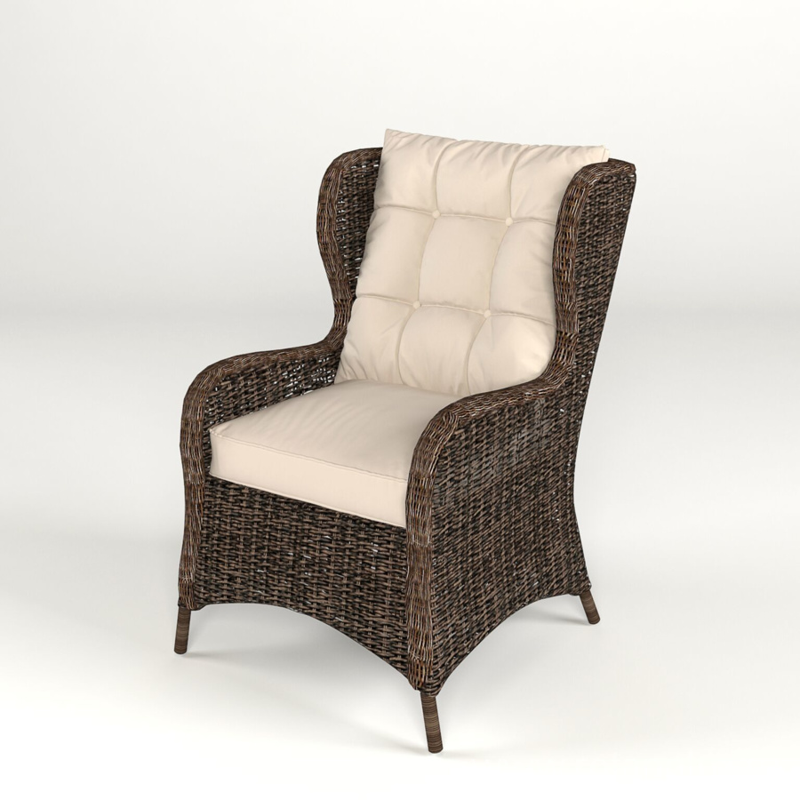 Кресло из искусственного ротанга Малага Классик Rotang Lux пуфик из искусственного ротанга малага классик rotang lux