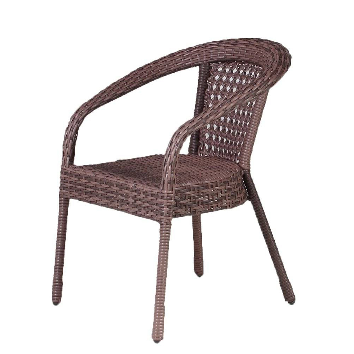 Кресло DECO коричневое нить силиконовая резинка плоская 1мм l 50м