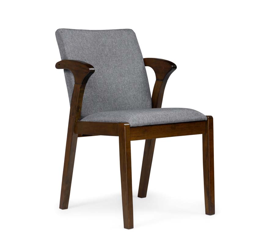 Деревянный стул Artis cappuccino/grey laurastar mycover s grey packaged 131x55 см