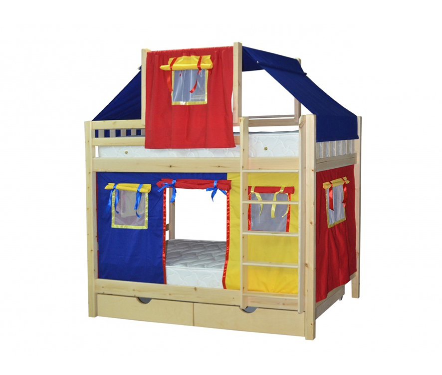 Детская кровать Скворушка-2 детская комната фанк комплектация 4