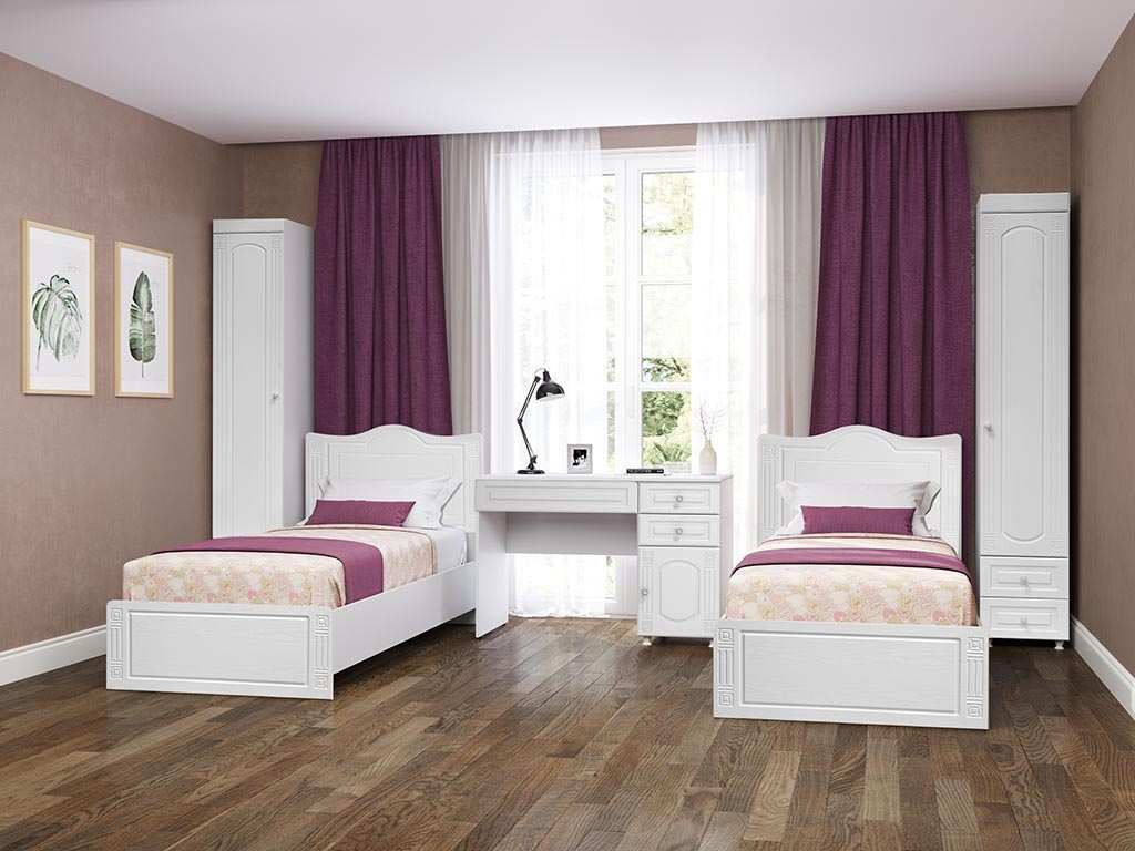Детская комната Афина 1 комплект плетеной мебели yr821a brown beige афина