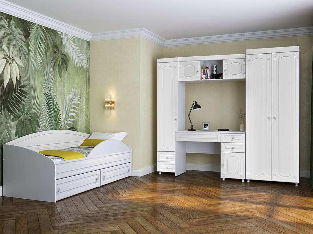 Детская комната Афина 3 комплект плетеной мебели afm 370a dark grey афина