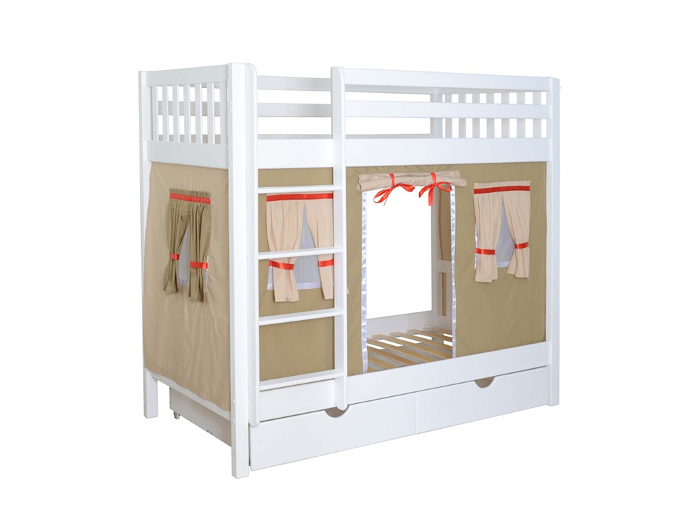 Детская кровать Галчонок конструктор мебель для кукол теремок детская сердечки 10 15 см