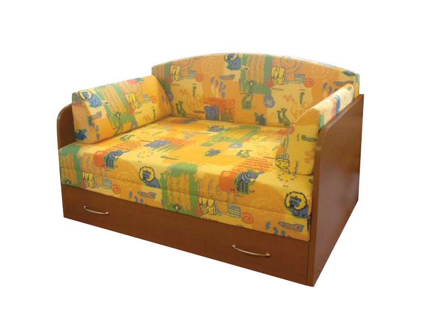 Детский диван Верес двуспальная кровать натура дуб табачный craft экокожа 180х200 см анатомическое основание с подъемным механизмом