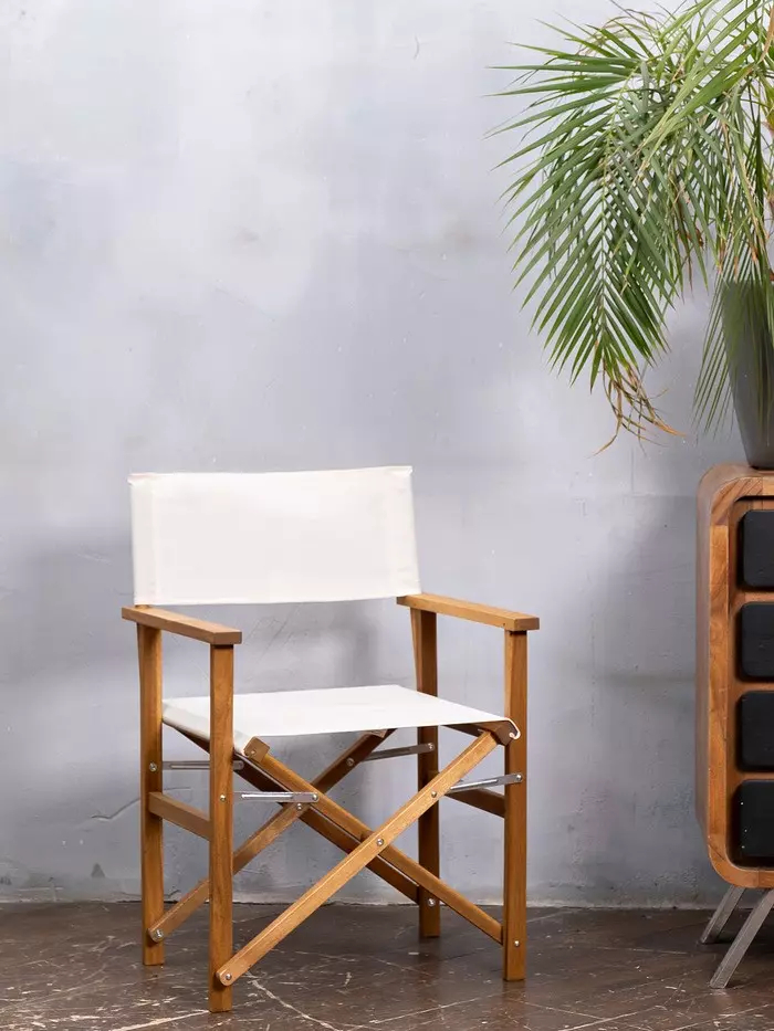 Стул из акации DIRECTOR бежевый