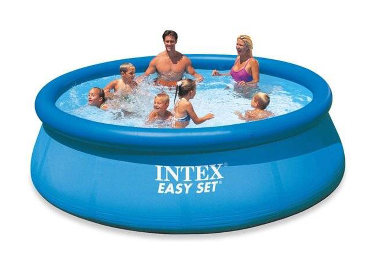 Бассейн Easy Set Intex 396х84 см тент 366 см круглый для надувного бассейна intex easy set 58919 28022