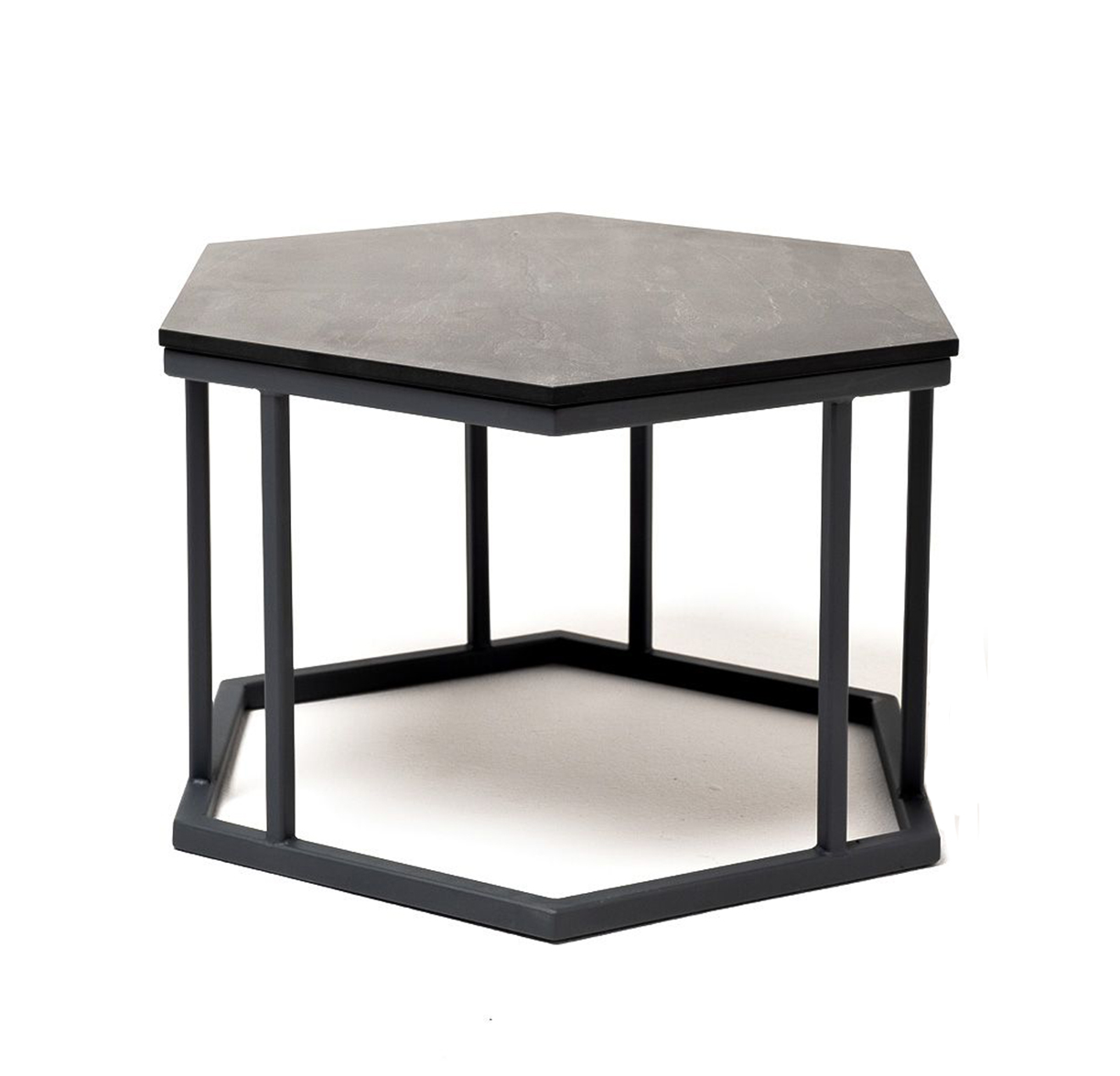 Интерьерный стол из HPL Женева 50 серый гранит доска разделочная 30см гранит kesper