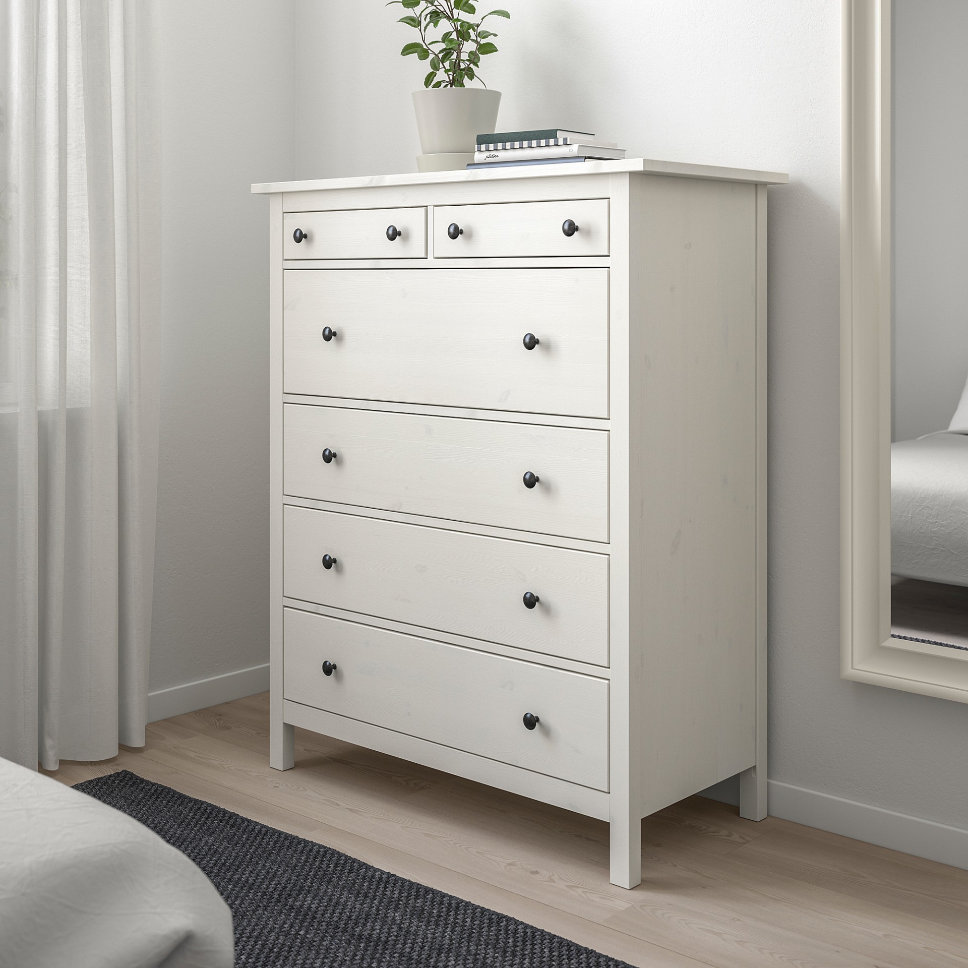 Комод с 6 ящиками Hemnes Хемнэс Икеа trum credenza комод