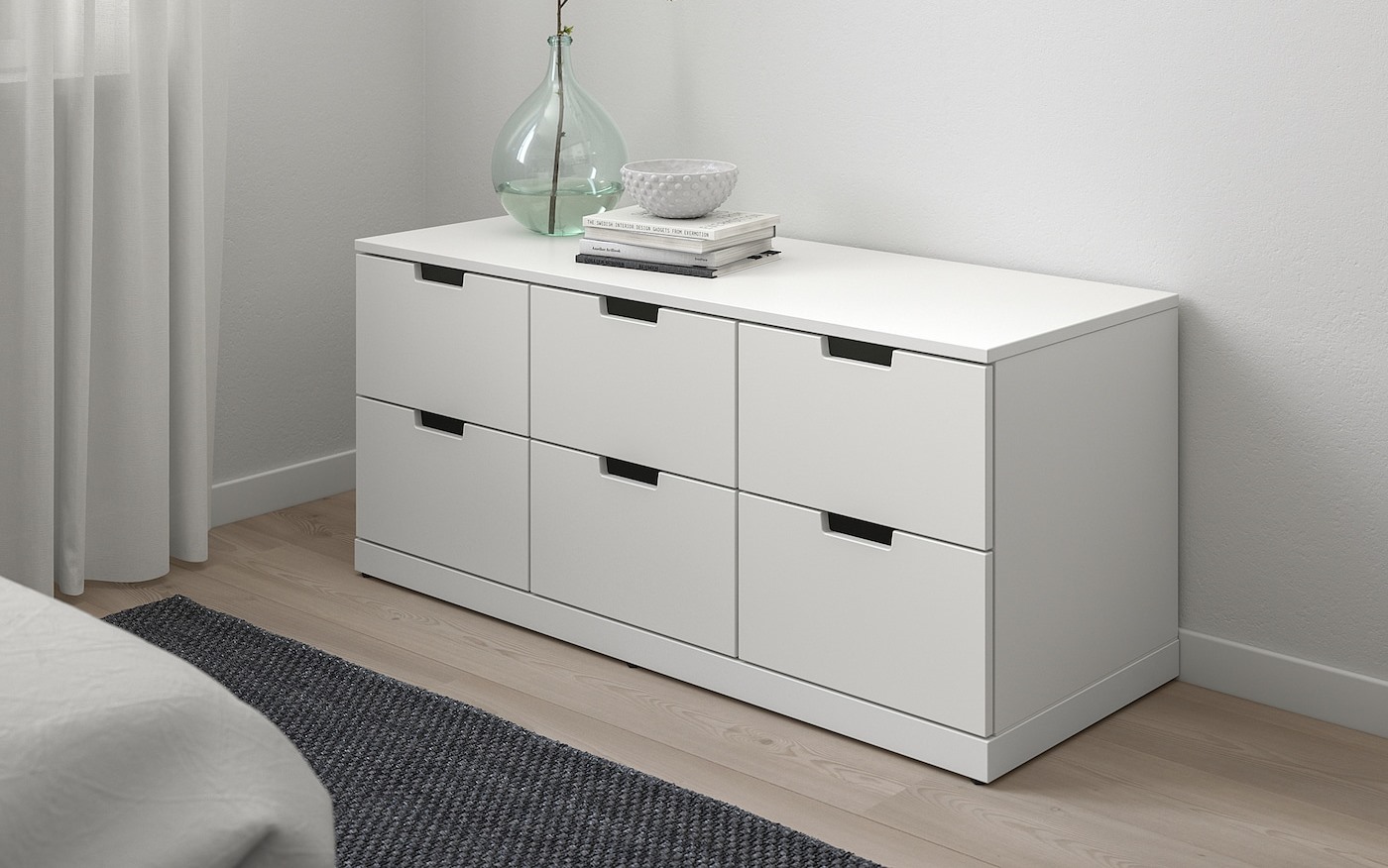 Комод Nordli 47х120х54 МДФ Икеа