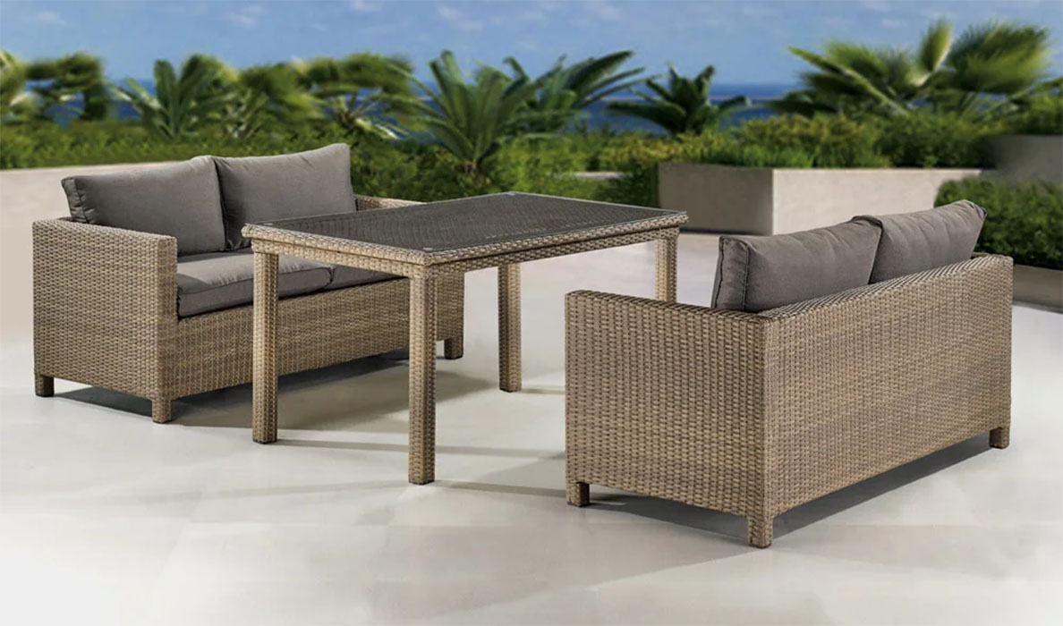 Комплект плетеной мебели T256A/S59A-W53 Brown Афина
