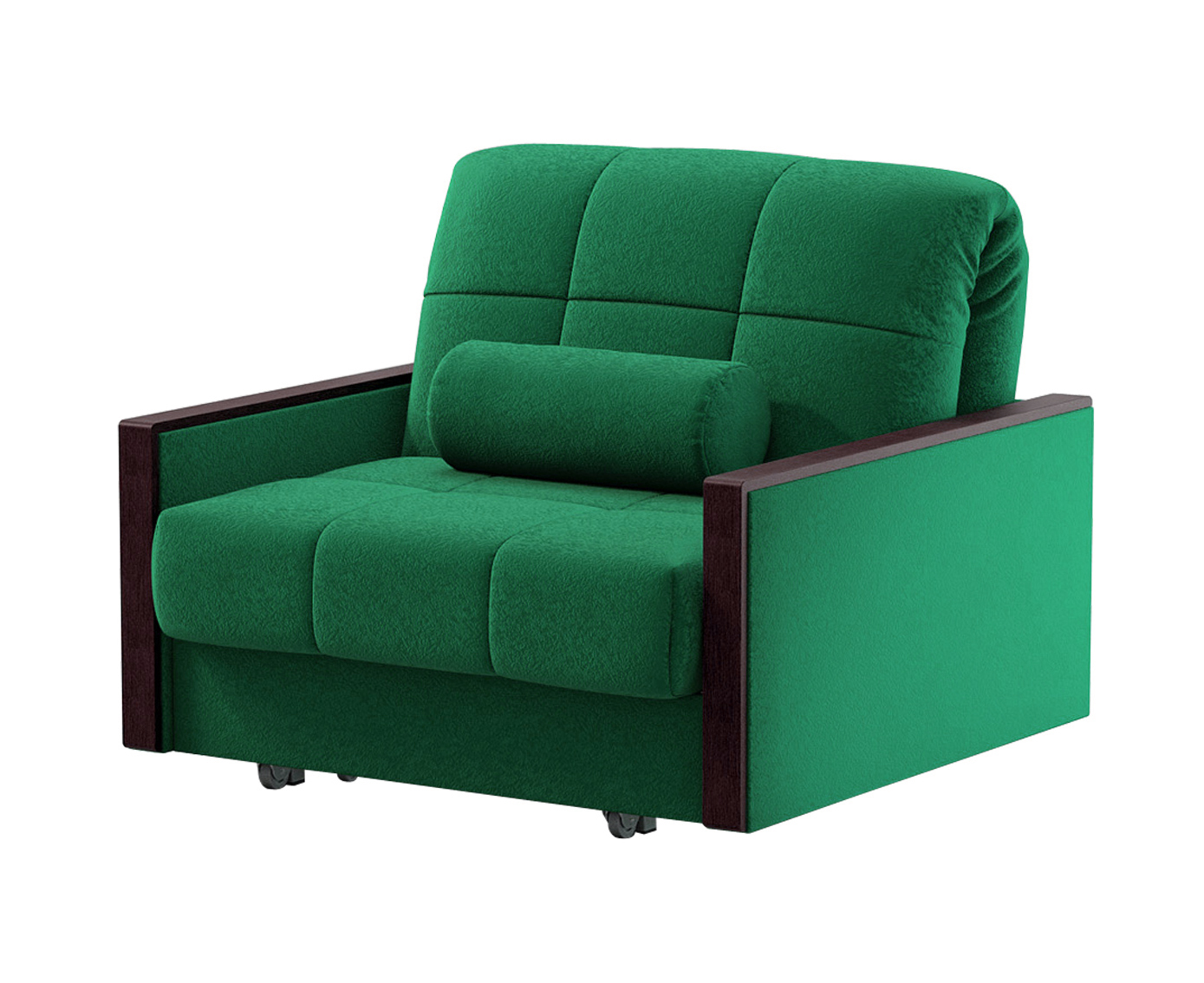 Кресло-кровать Милена маленький металлический прикаточный валик stp