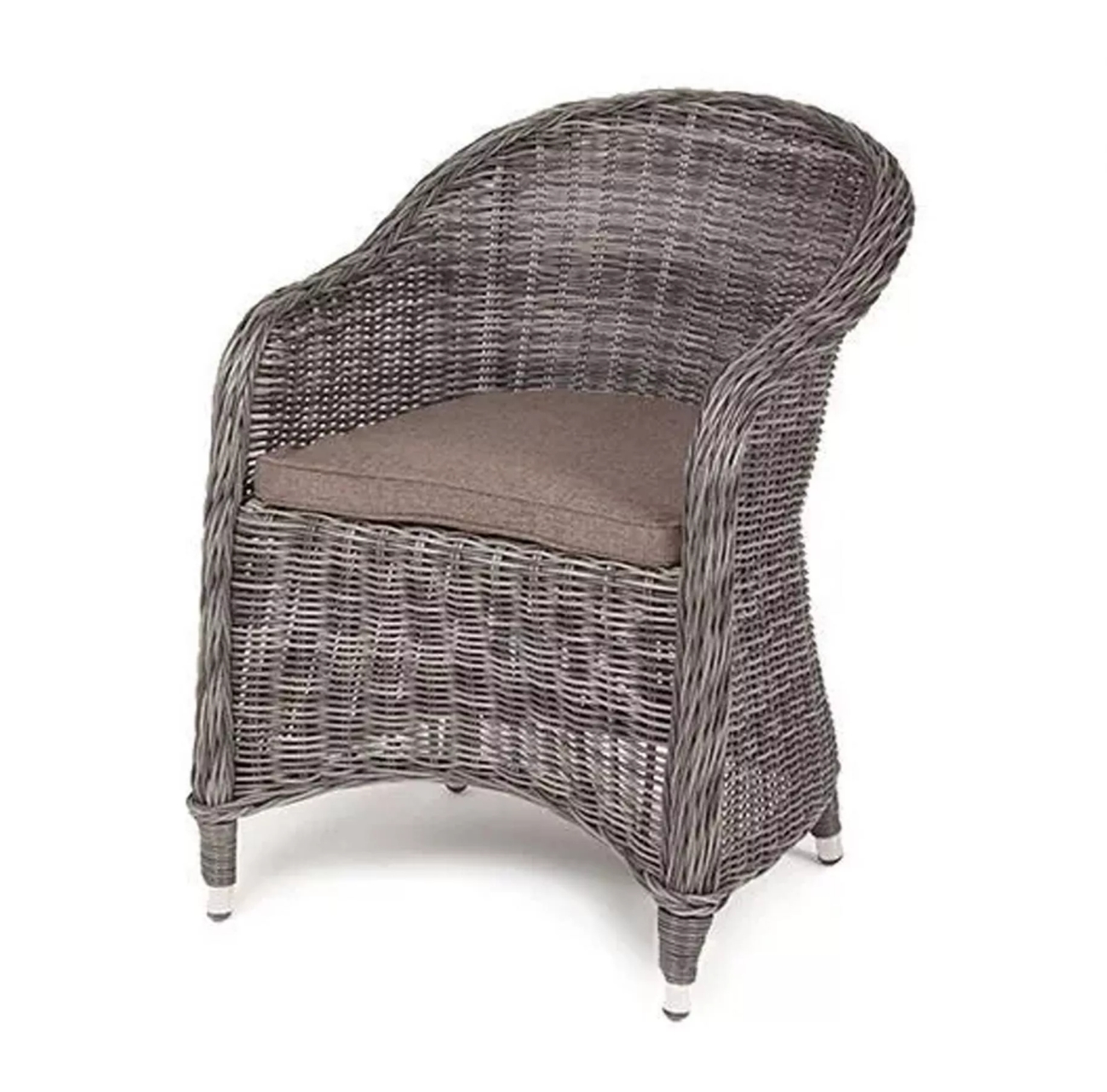 плетеное кресло равенна коричневое Плетеное кресло Равенна графит