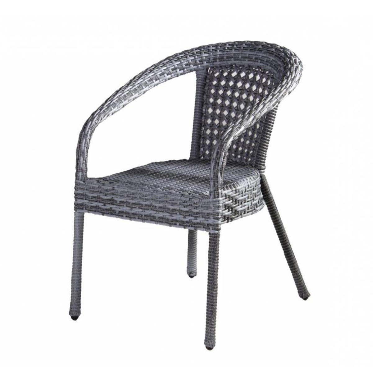 Кресло DECO серое нить силиконовая резинка плоская 1мм l 50м