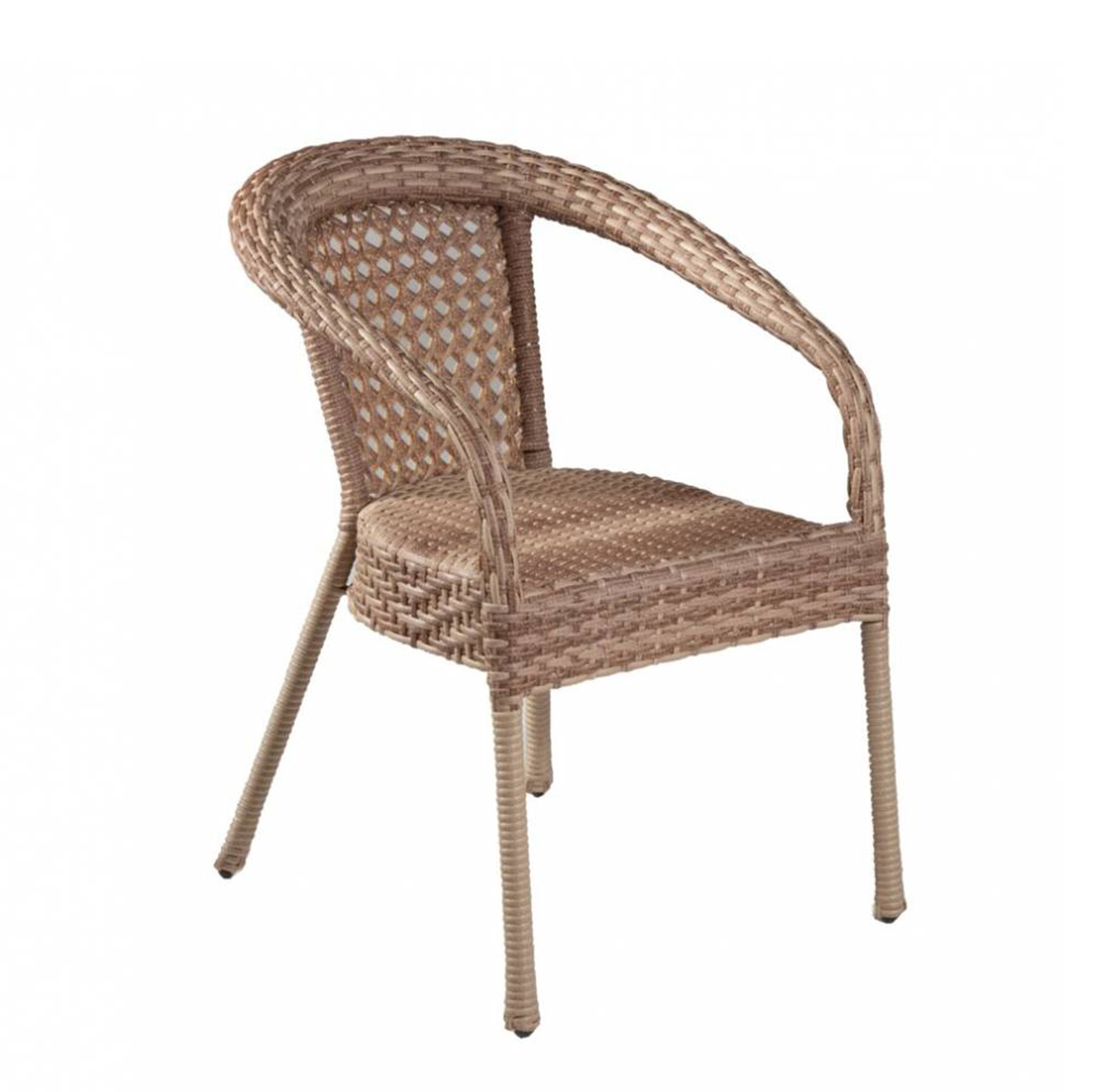 Кресло DECO светло-коричневое