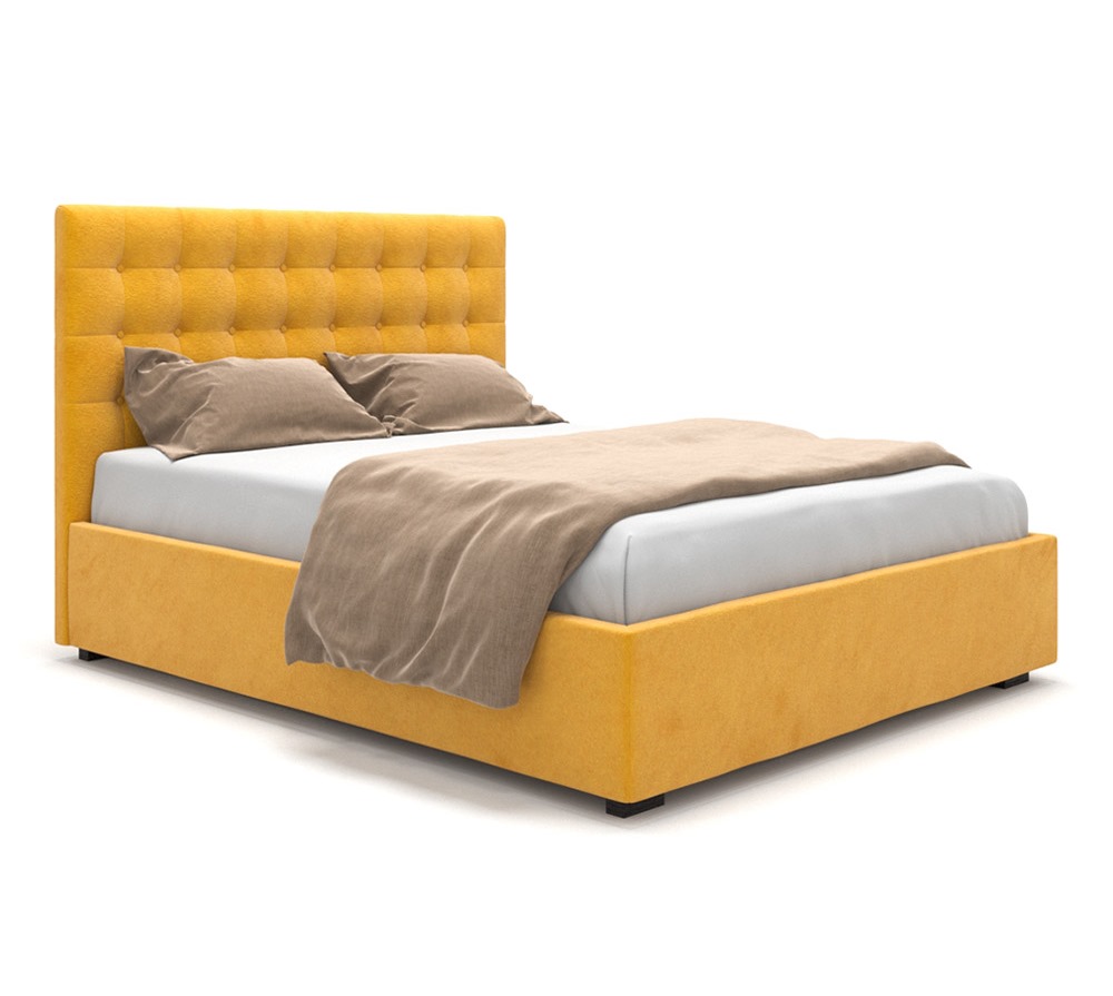Интерьерная кровать Финлав двуспальная кровать эко натуральный 120х200 см 41 см