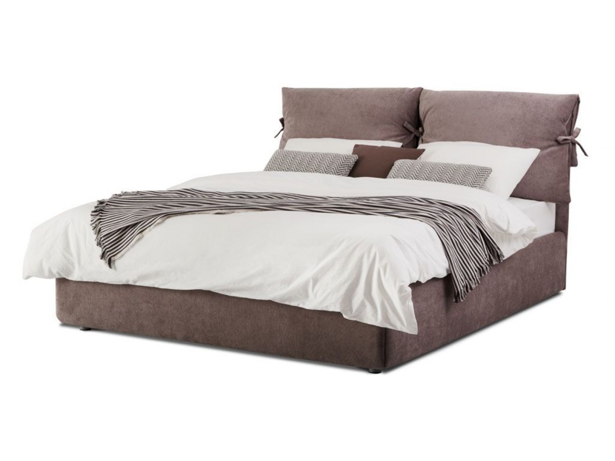 Интерьерная кровать Марлена пуговицы деревянные 4 прокола d 15 мм 20 шт бренди