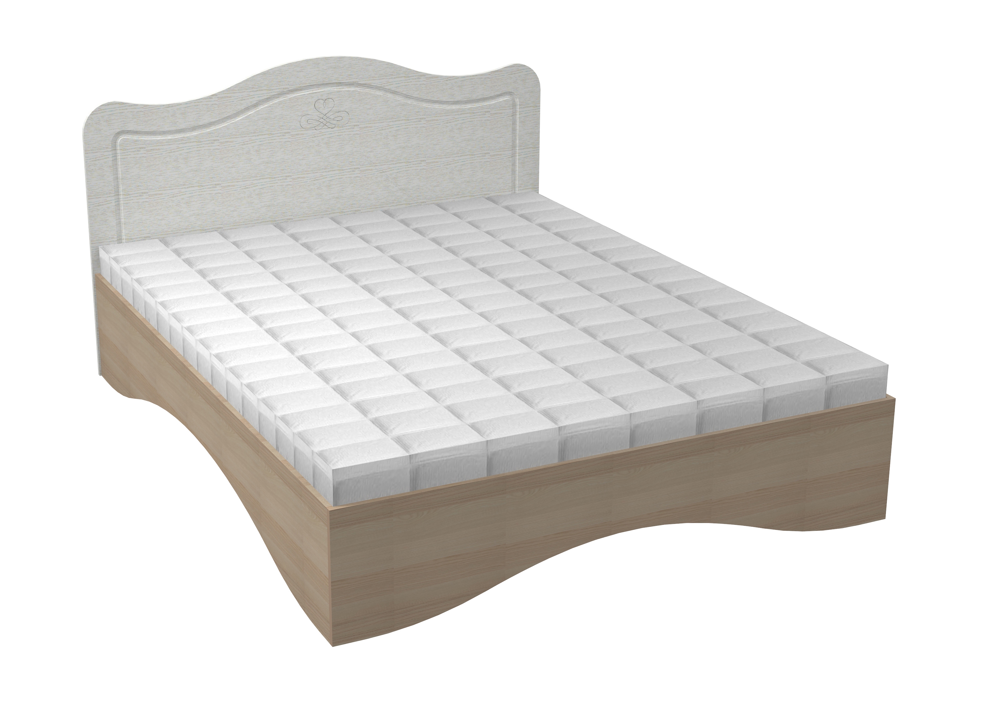 Кровать двухспальная Купидон