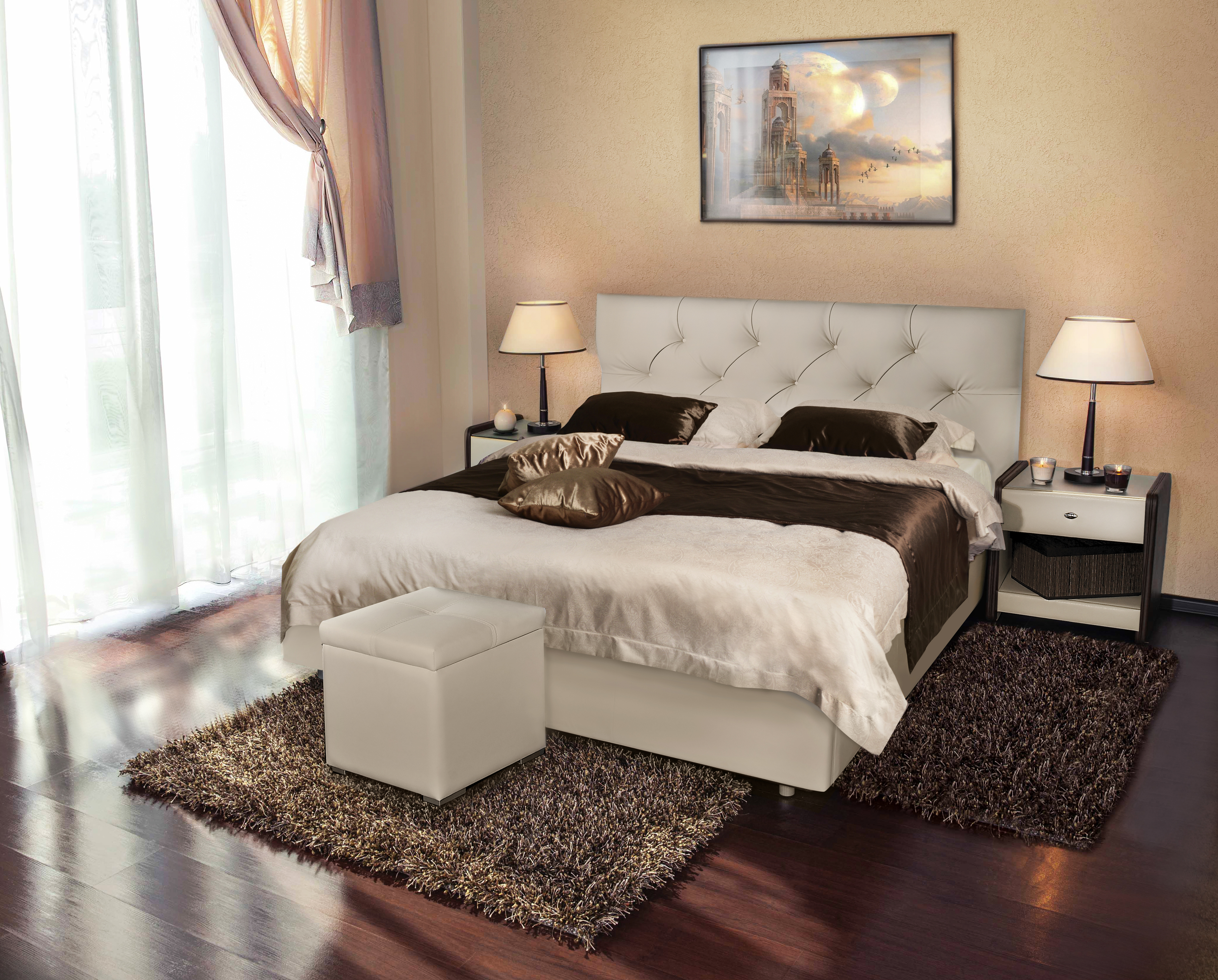 Аскона мебель кровати. Кровать Марлена Аскона. Monica Lux кровать Аскона.