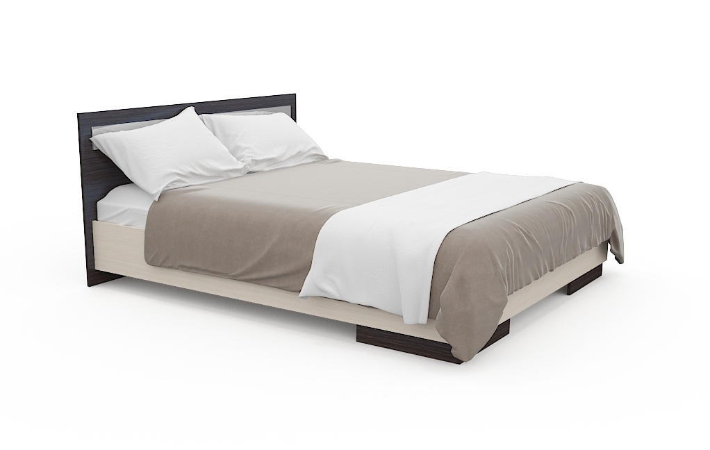 Кровать Скипер кровать соня вариант 4 с защитой по центру выкатные ящики приобретаются отдельно лаванда
