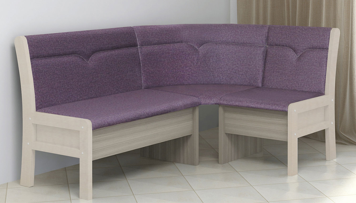 Кухонный угловой диван Этюд 2-1 доска разделочная доляна 40×30×2 5 см массив березы