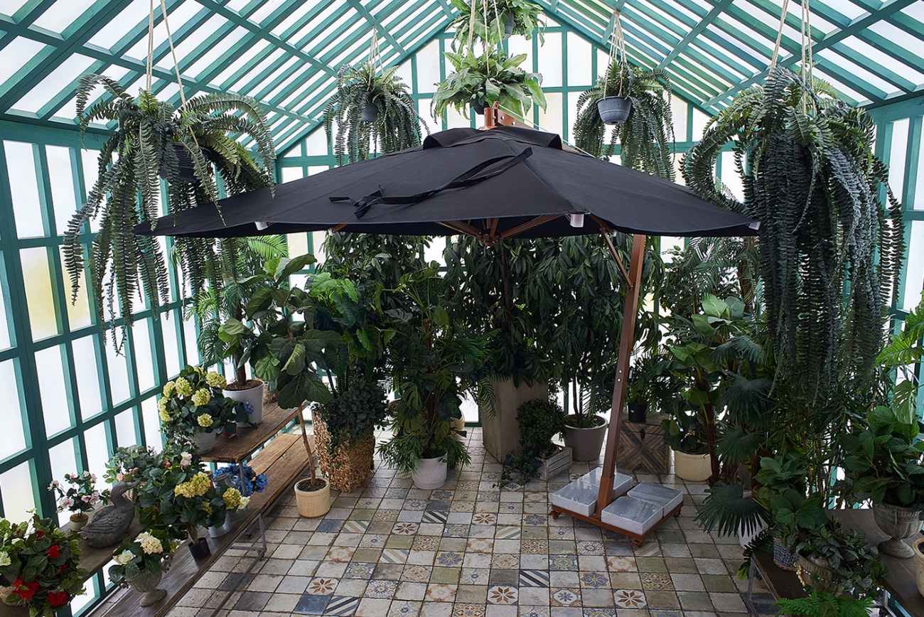 Профeссиональный зонт MAESTRO 300 квадратный без волана