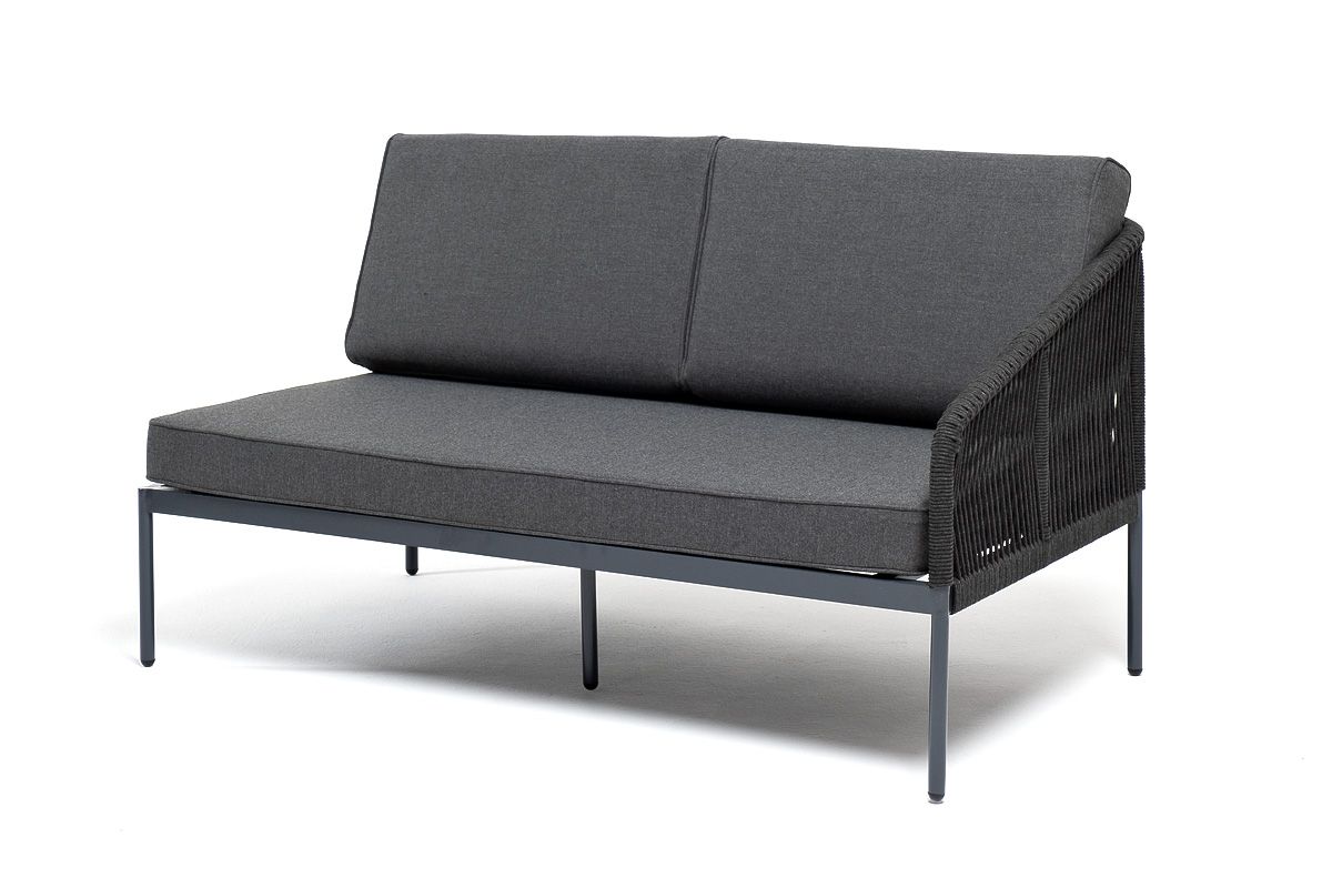Модульный диван Канны левый темно-серый стул сальери темно серый c07 велюр каркас