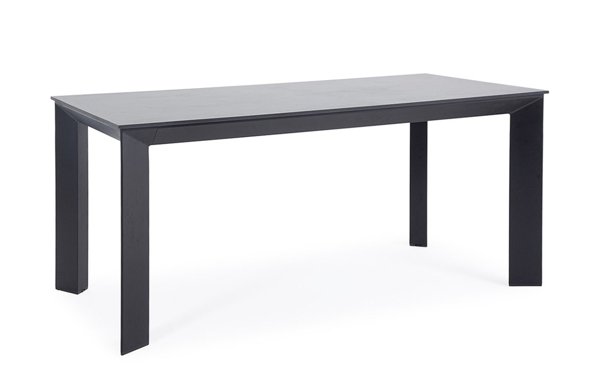 обеденный стол из hpl 90 венето серый гранит Обеденный стол из HPL Венето серый гранит