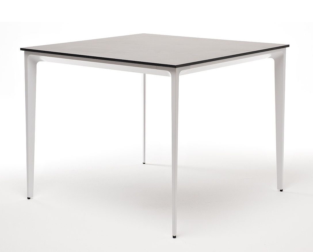 Обеденный стол Малага из HPL 90 серый гранит обеденный стол из hpl диего 120 серый гранит