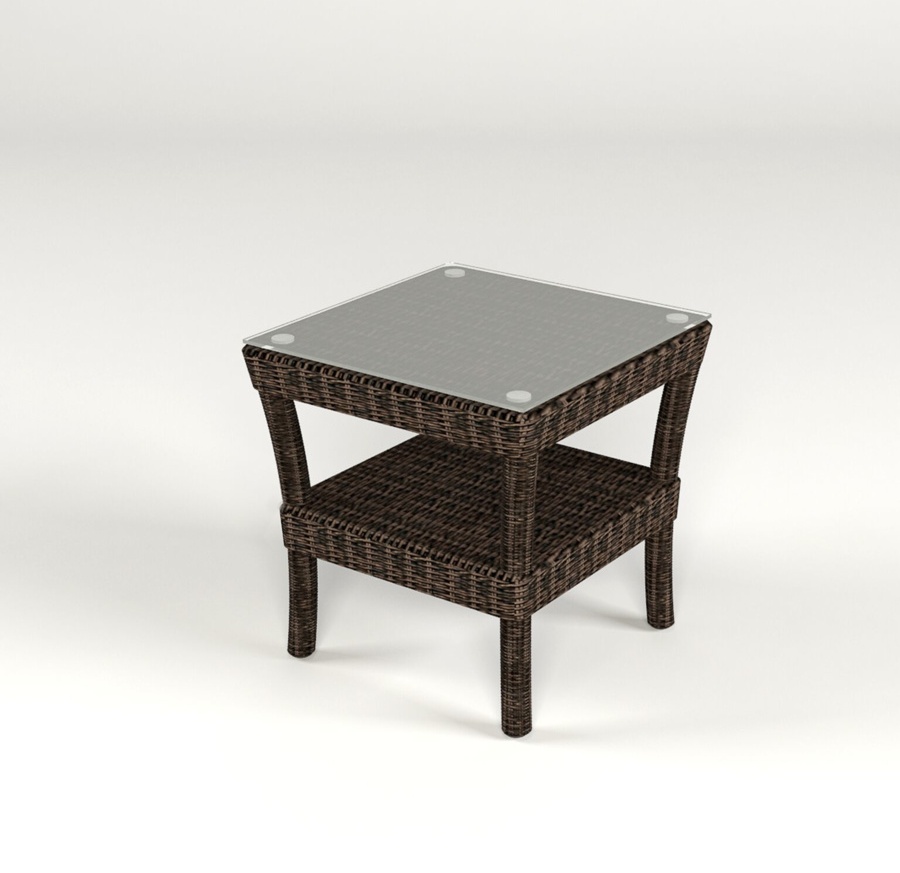 Кофейный столик из искусственного ротанга Малага Классик маленький Rotang Lux пуфик из искусственного ротанга малага классик rotang lux