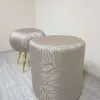 Пуфик в ткани Тесситура 1
