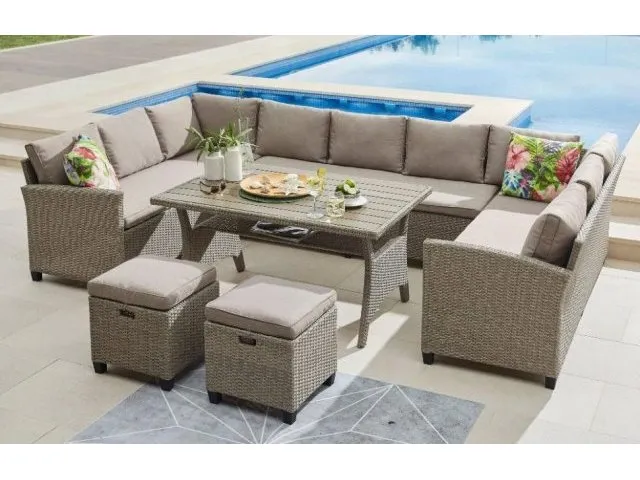 Комплект плетеной мебели AFM-370B Beige