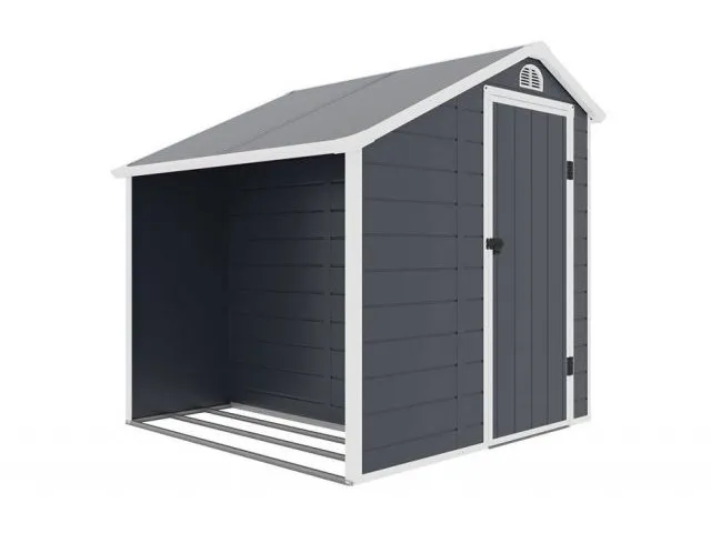 Сарай-дровница пластиковый Black Fox Modernist D 3,4м2