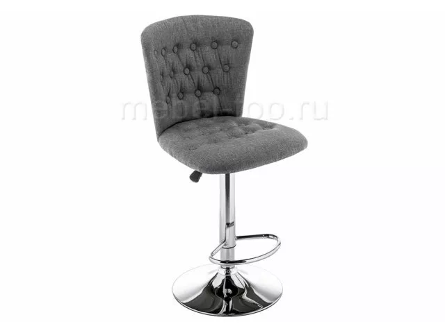 Барный стул Gerom fabric grey