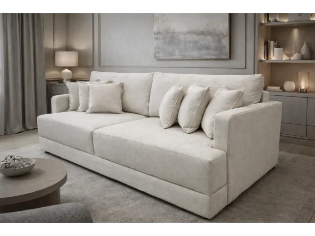 Диван еврокнижка Сиена с 5 декоративными подушками, Элемент 100