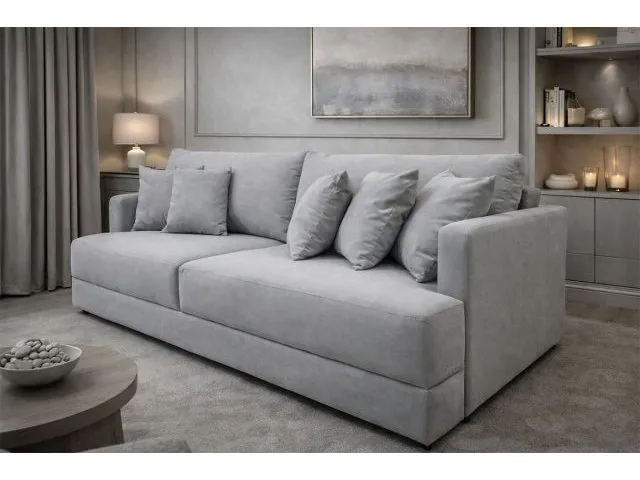 Диван еврокнижка Сиена с 5 декоративными подушками, Vivaldi 06