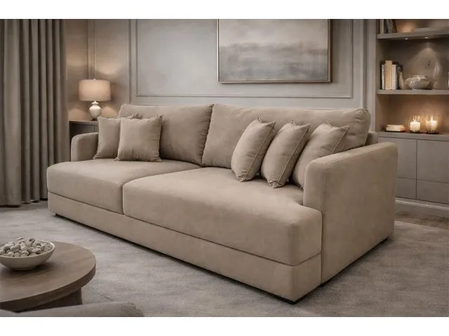 Диван еврокнижка Сиена с 5 декоративными подушками, Vivaldi 21