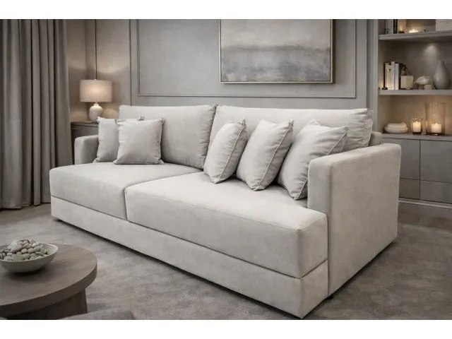 Диван еврокнижка Сиена с 5 декоративными подушками, Velutto 16