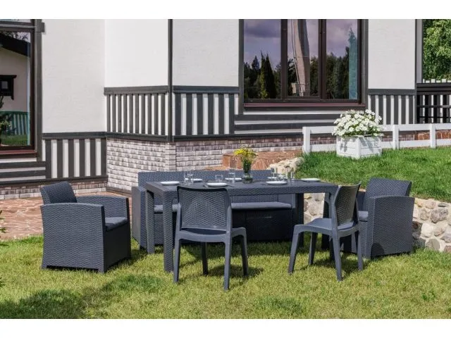 Комплект садовый с обеденным столом LANA DINING M