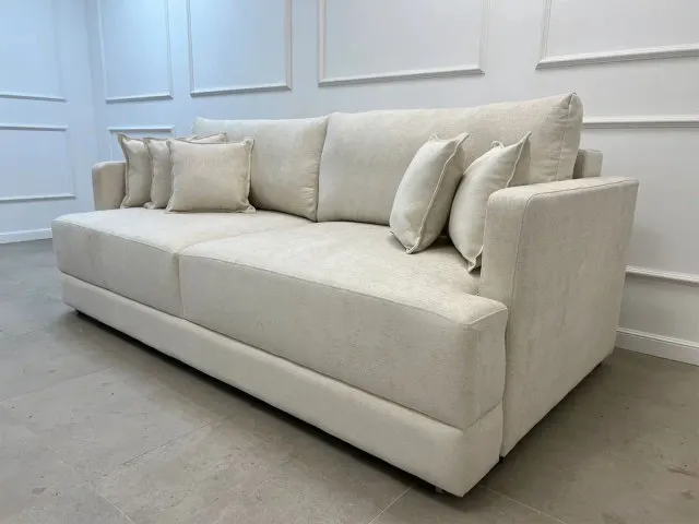 Диван еврокнижка Сиена с 5 декоративными подушками, Элемент 100