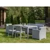 Обеденный комплект LANA DINING M светло-серый