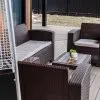 Комплект мебели LANA LUX М коричневый