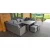 Комплект плетеной мебели AFM-370A Dark Grey