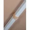 Зонт с центральной опорой 4х4 Стандарт 60, квадратный 600D, бежевый