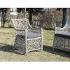 Кресло из искусственного ротанга Латте Beige