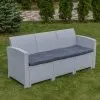 Комплект садовый с обеденным столом LANA DINING XL светло-серый